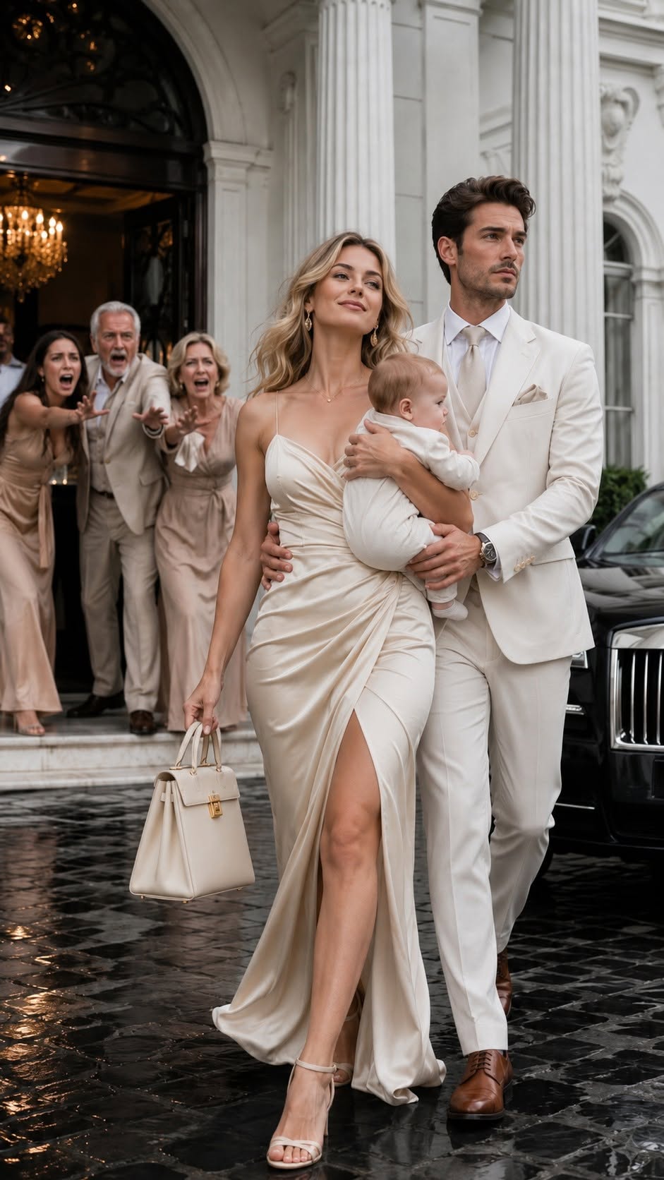 Just 72 hours after bringing my newborn home, my husband locked me out of my estate. He hired guards to block my way while he plotted to steal my hidden family assets. "I've won, Clara," he texted and sent his mother to Miami on my dime to celebrate his "perfect takeover."
