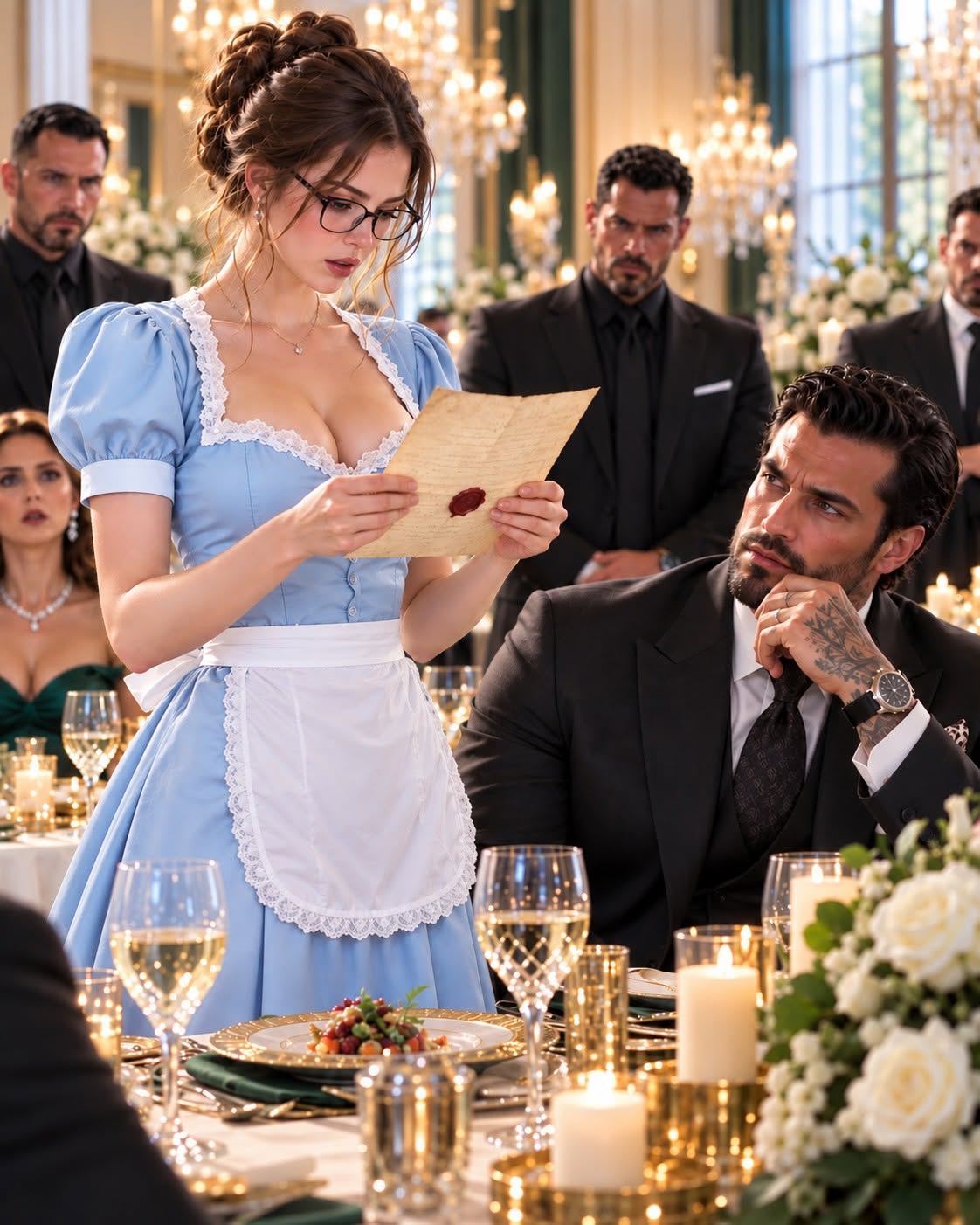 “The Wolf Survived.” Then Everyone in Gabriel’s Banquet Hall Turned Pale.
