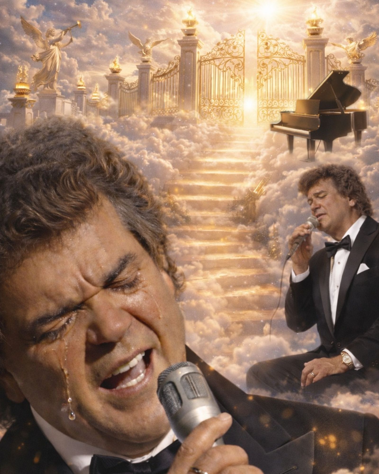 IN A 90,000-SEAT STADIUM, HE COULDN’T SING A SINGLE LINE