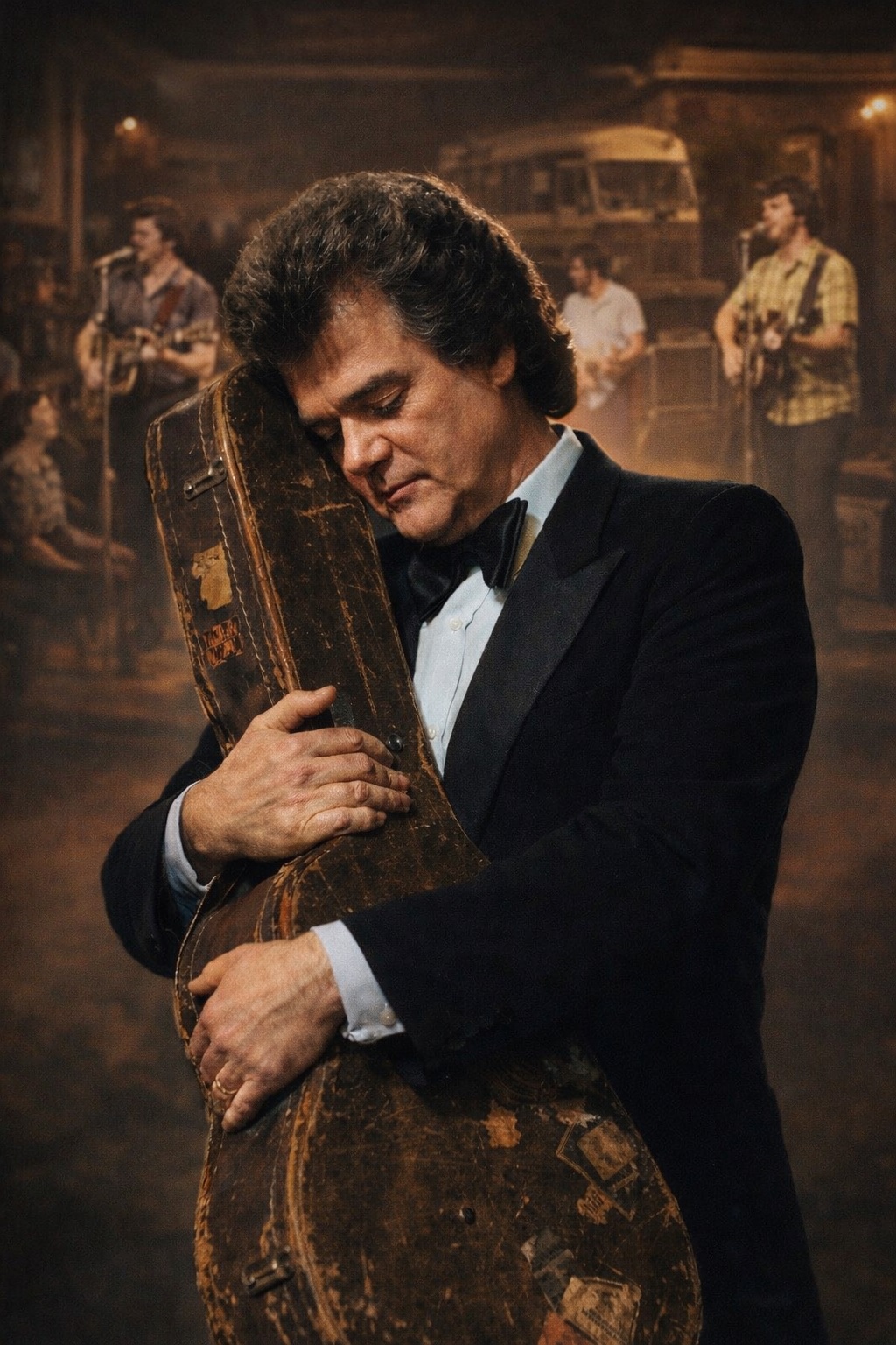The Old Guitar Case That Stopped Conway Twitty Cold Right Before Hello