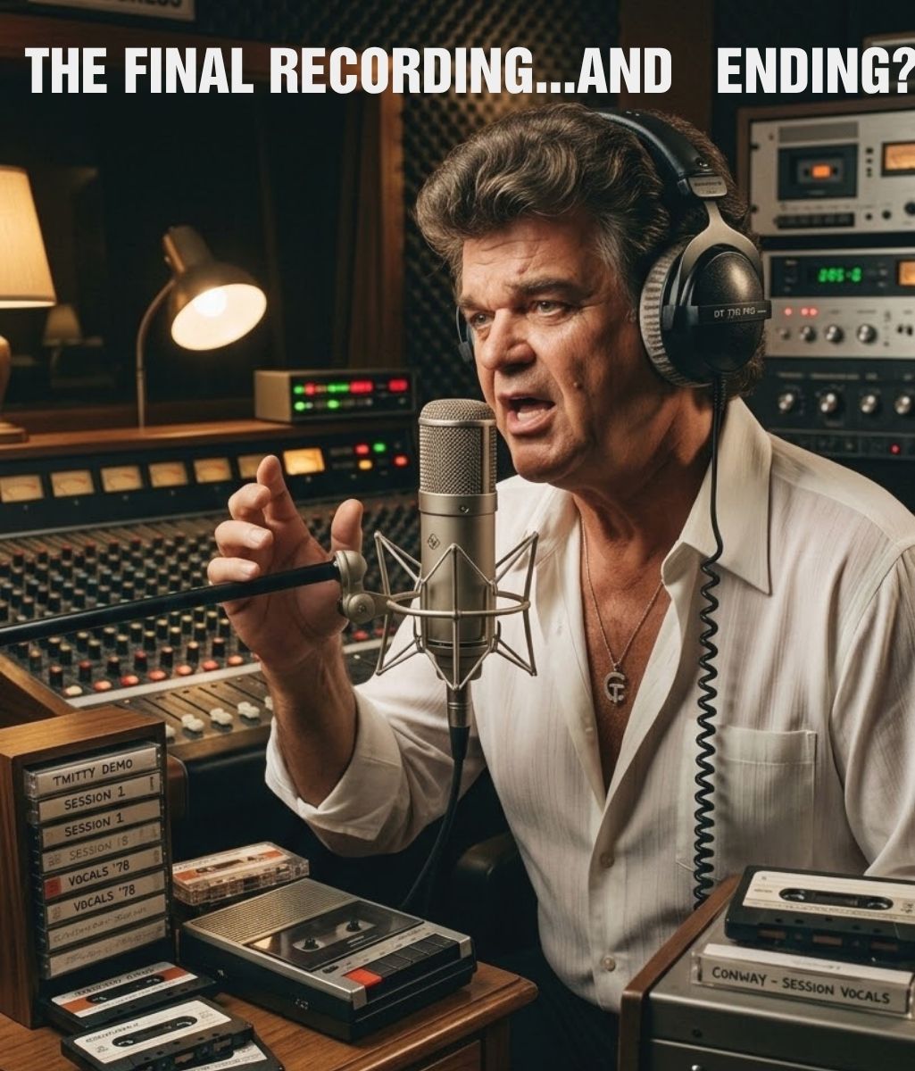 THE SONG NO ONE WAS MEANT TO HEAR — The Final Midnight Recording Of Conway Twitty That Quietly Disappeared From History.