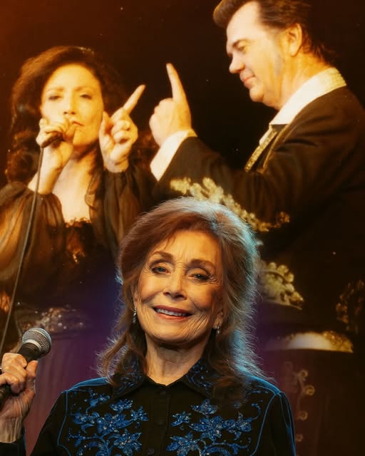 AT 90, LORETTA LYNN FINALLY SPOKE HIS NAME… AND THE WORLD FELL SILENT.
