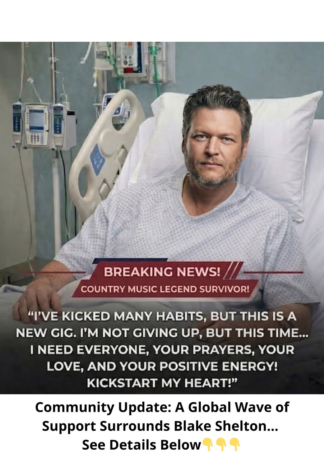 Blake Shelton💬 Community Update: A Global Wave of Support Surrounds Blake Shelton