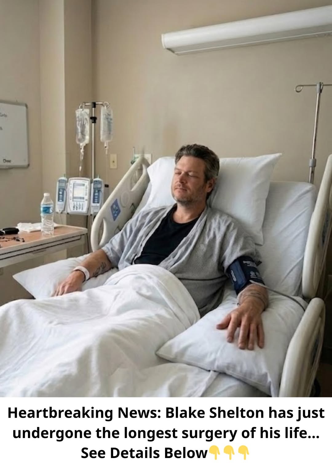 Blake Shelton❤️ GOOD NEWS from Blake Shelton: A Heartfelt Message Following a Medical Procedure