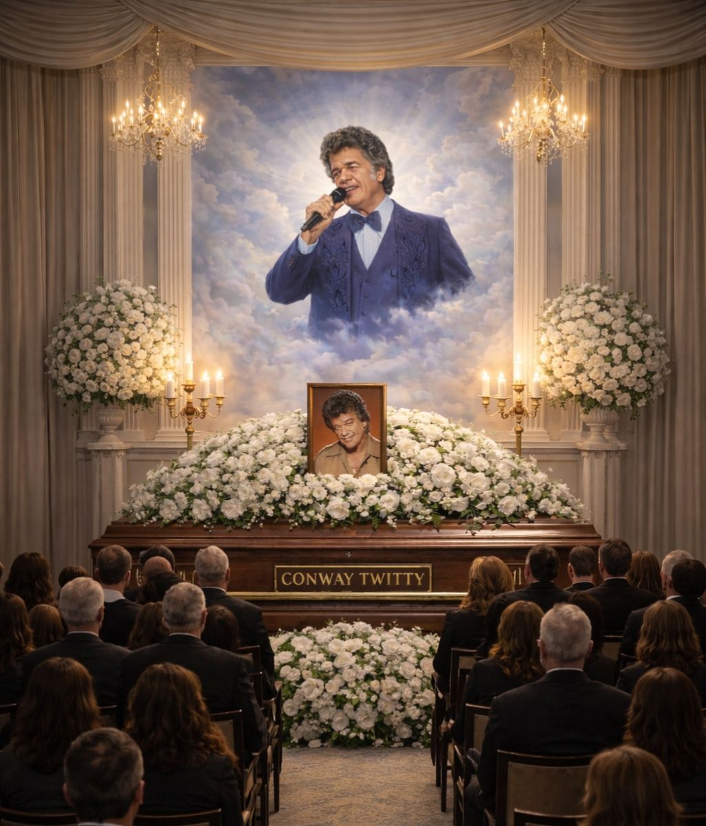 THE SECRET SONG HE LEFT BEHIND — CONWAY TWITTY’S FINAL REQUEST UNSEALED AT HIS FUNERAL, 8,000 IN TEARS