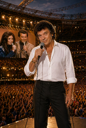 “When Tears Stopped the Song: The Night at Wembley Where Conway Twitty Held the Silence—and Country Music Bared Its Most Fragile Truth”