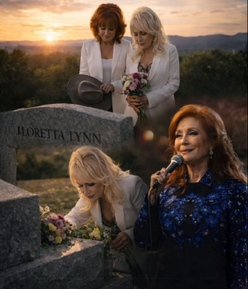 As the Tennessee sun slipped behind the hills, Reba McEntire and Dolly Parton shared a quiet moment that said more than any public tribute ever could