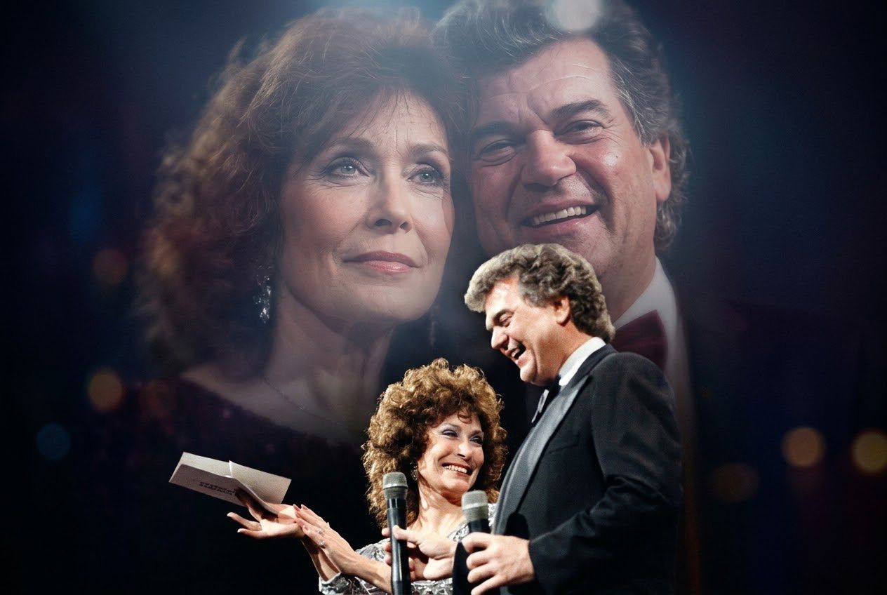 CONWAY TWITTY & LORETTA LYNN: THEY DIDN’T NEED TO BE LOVERS IN REAL LIFE — BUT EVERY TIME THEY STOOD TOGETHER ON STAGE, THEY CREATED AN ELECTRIC SPARK THAT MADE THE AUDIENCE GET GOOSEBUMPS, AND THEIR CHEMISTRY WAS SO PERFECT THAT PEOPLE FORGOT THEY WERE ONLY COLLABORATORS.