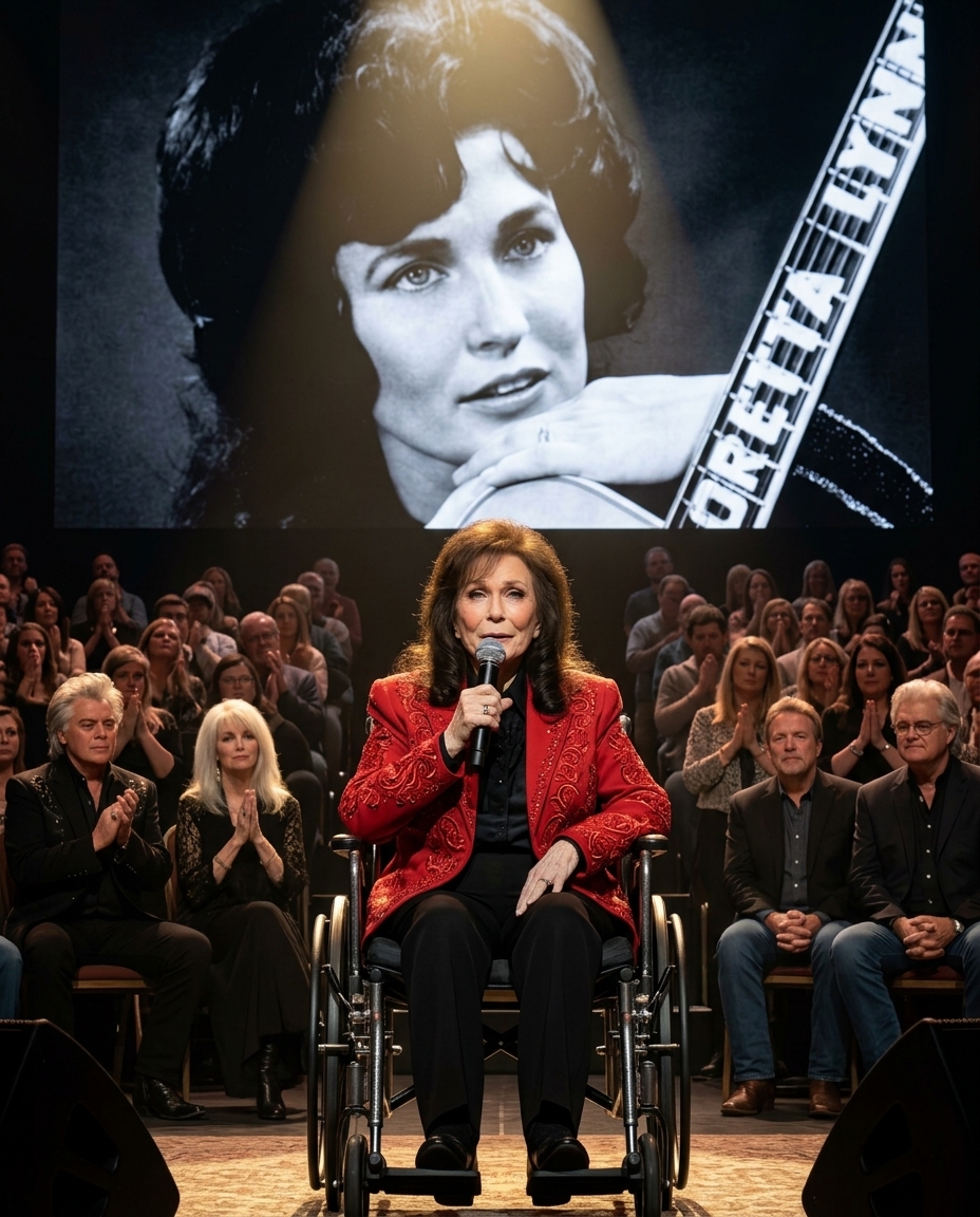 SHE STARTED SINGING IN A COAL MINER’S KITCHEN AT 15. — 60 YEARS LATER, AT 87, SHE GRABBED THE MIC ONE LAST TIME AND SILENCED 14,000 PEOPLE.