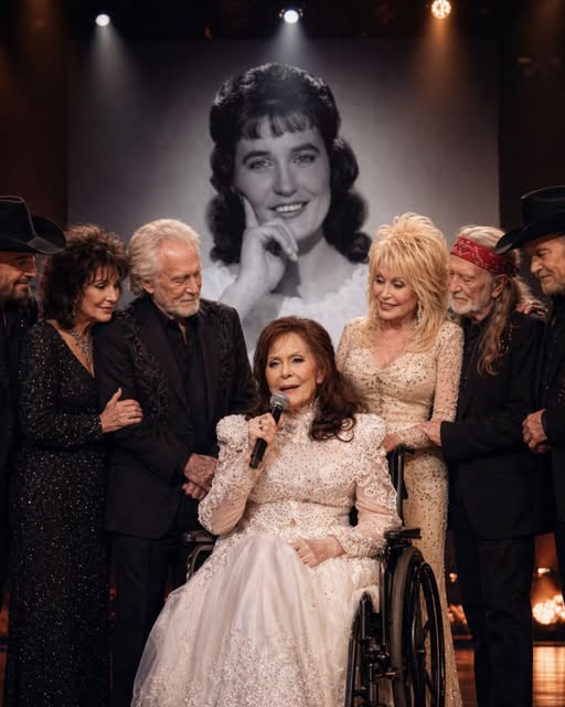 LORETTA LYNN HADN’T SUNG IN PUBLIC SINCE THE STROKE. THEN 14,000 PEOPLE WATCHED THE IMPOSSIBLE