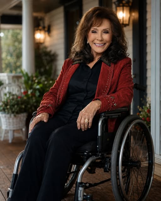 LORETTA LYNN HAD A STROKE, BROKE HER HIP, AND STILL SOMEHOW HAD MORE FIGHT LEFT IN HER THAN HALF OF NASHVILLE STANDING ON TWO GOOD LEGS
