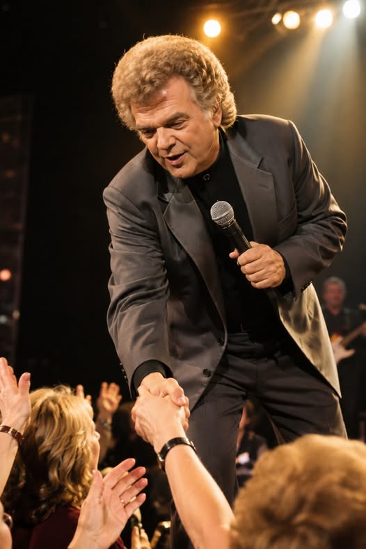“When Conway Twitty Suddenly Stopped Mid-Performance and Pointed Into the Crowd, the Entire Arena Fell Silent