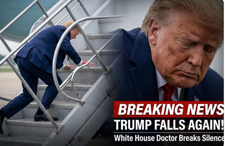 omg1 Trump Air Force One Fall Claims Unverified