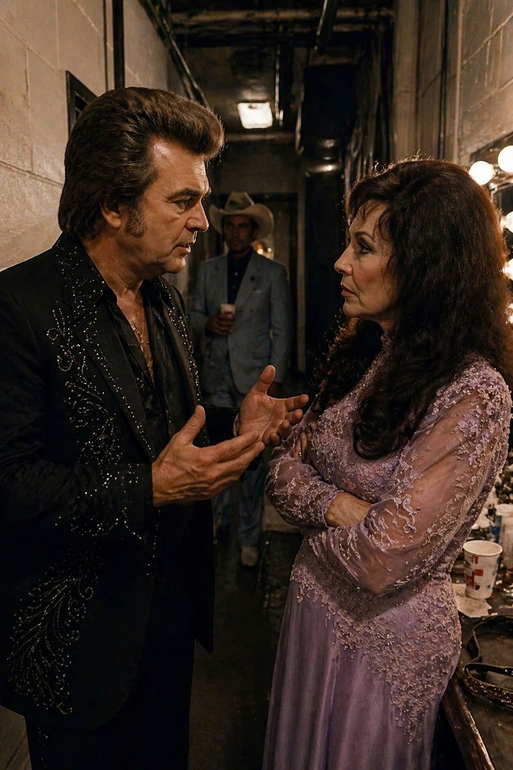 BACKSTAGE TENSION EXPOSED: WHAT REALLY HAPPENED BETWEEN Conway Twitty AND Loretta Lynn THAT NIGHT BEHIND THE SCENES?