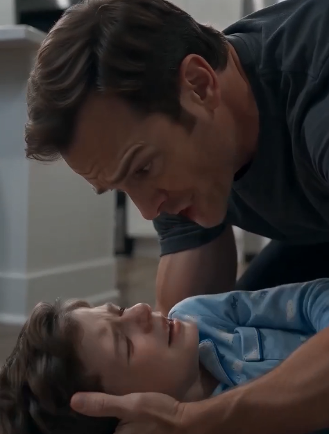 My new wife beautifully faked her tears while claiming my son was just mentally unstable, completely unaware that the babysitter had just handed me the proof of the horrifying nightmare she was feeding him..
