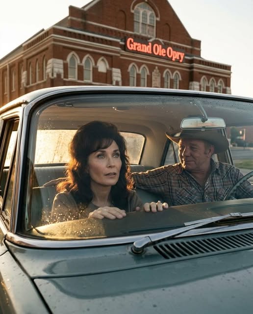 SHE SLEPT IN A CAR THE NIGHT BEFORE — AND WOKE UP STARING AT THE GRAND OLE OPRY. SHE HAD NO IDEA SHE WAS BOOKED TO SING THERE THAT NIGHT.