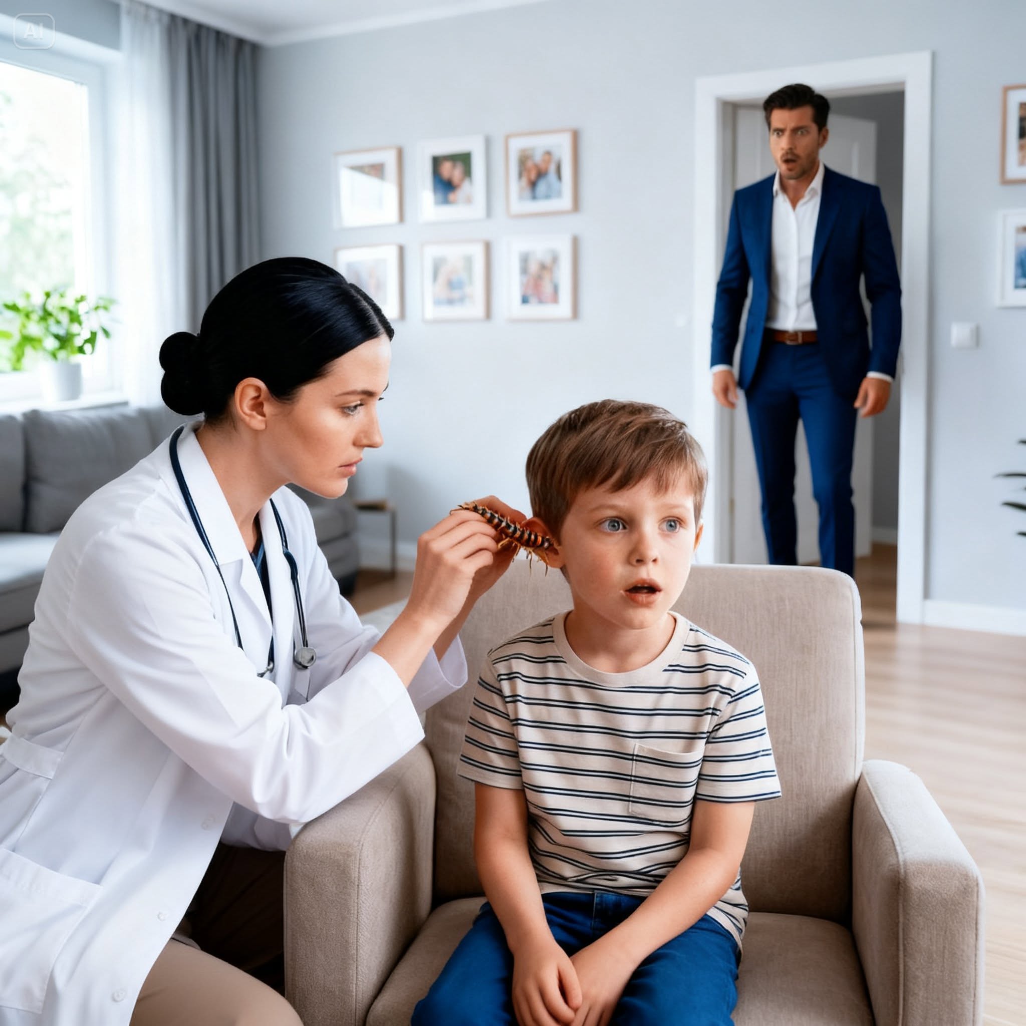 THE BILLIONAIRE’S SON HAD BEEN SILENT FOR SEVEN YEARS, BUT WHEN A NEW MAID SAW WHAT EVERY SPECIALIST HAD MISSED, ONE SMALL OBJECT INSIDE HIS EAR EXPOSED THE HEARTBREAKING TRUTH