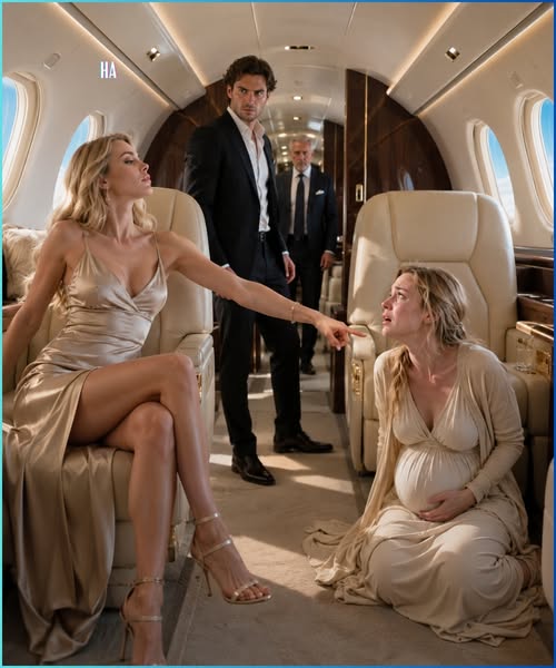 His Mistress Thought the Private Jet Was Her Throne Until His Billionaire Brother Saw What She Did to His Pregnant Wife