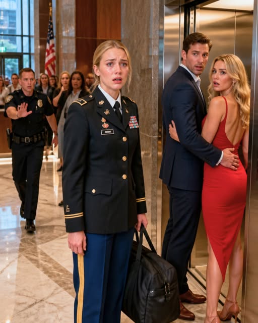 I DROVE THREE HOURS TO SURPRISE MY HUSBAND AT WORK—BUT THE SECURITY GUARD LOOKED AT ME STRANGELY AND SAID, “MR. VANCE’S WIFE IS ALREADY UPSTAIRS.” MINUTES LATER, I SAW ANOTHER WOMAN WEARING THE MILITARY PENDANT MY HUSBAND HAD GIVEN ME THIRTY YEARS AGO.