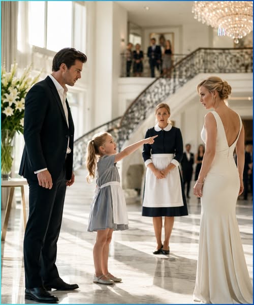 The billionaire believed he was the problem until the maid’s little girl pointed at his fiancée and told the whole truth.