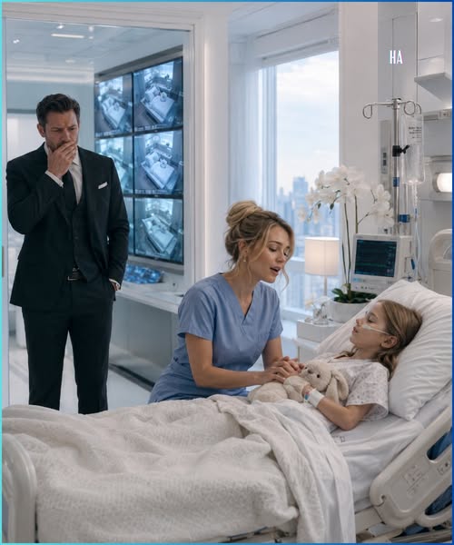 The Mafia Boss Watched His Dying Daughter Through Cameras Until the New Nurse Sang His Dead Wife’s Secret Lullaby