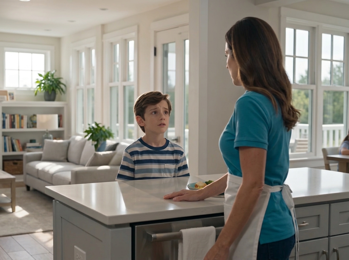 He Asked for One Plate of Dinner… Then His Father Said the Words That Ruined Her