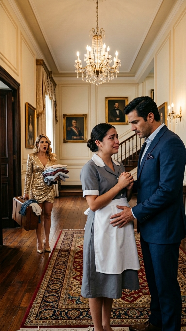 He discovered his wife's worst secret thanks to the maid... but what the young woman carried in her womb destroyed the entire family.