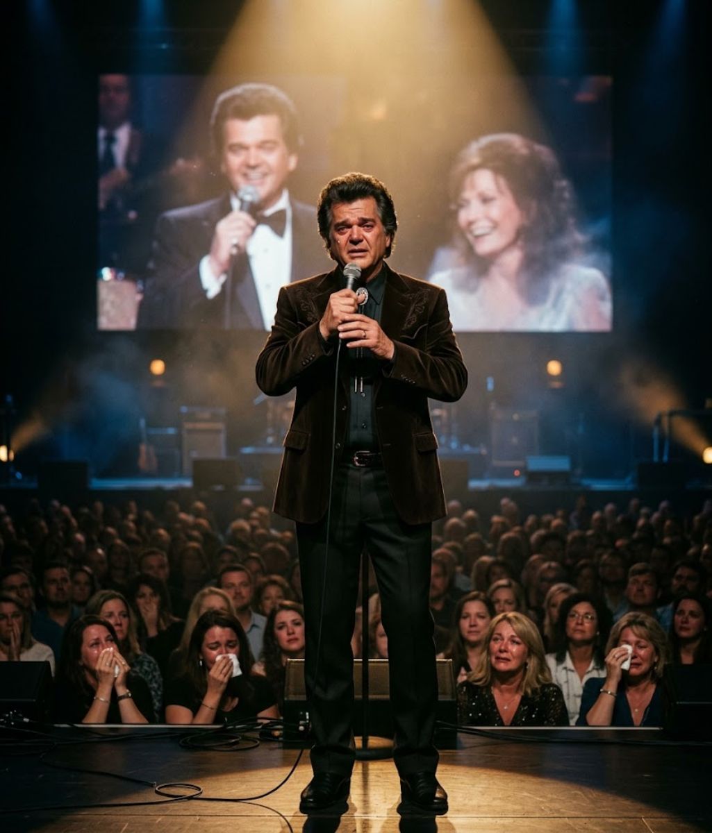 THE NIGHT AN ENTIRE ARENA FELL SILENT: Conway Twitty Returned To A Song He Once Promised Never To Sing Again — And What Began As A Performance Slowly Became A Heartbreaking Confession Filled With Memory, Regret, And Emotion Too Powerful To Hide