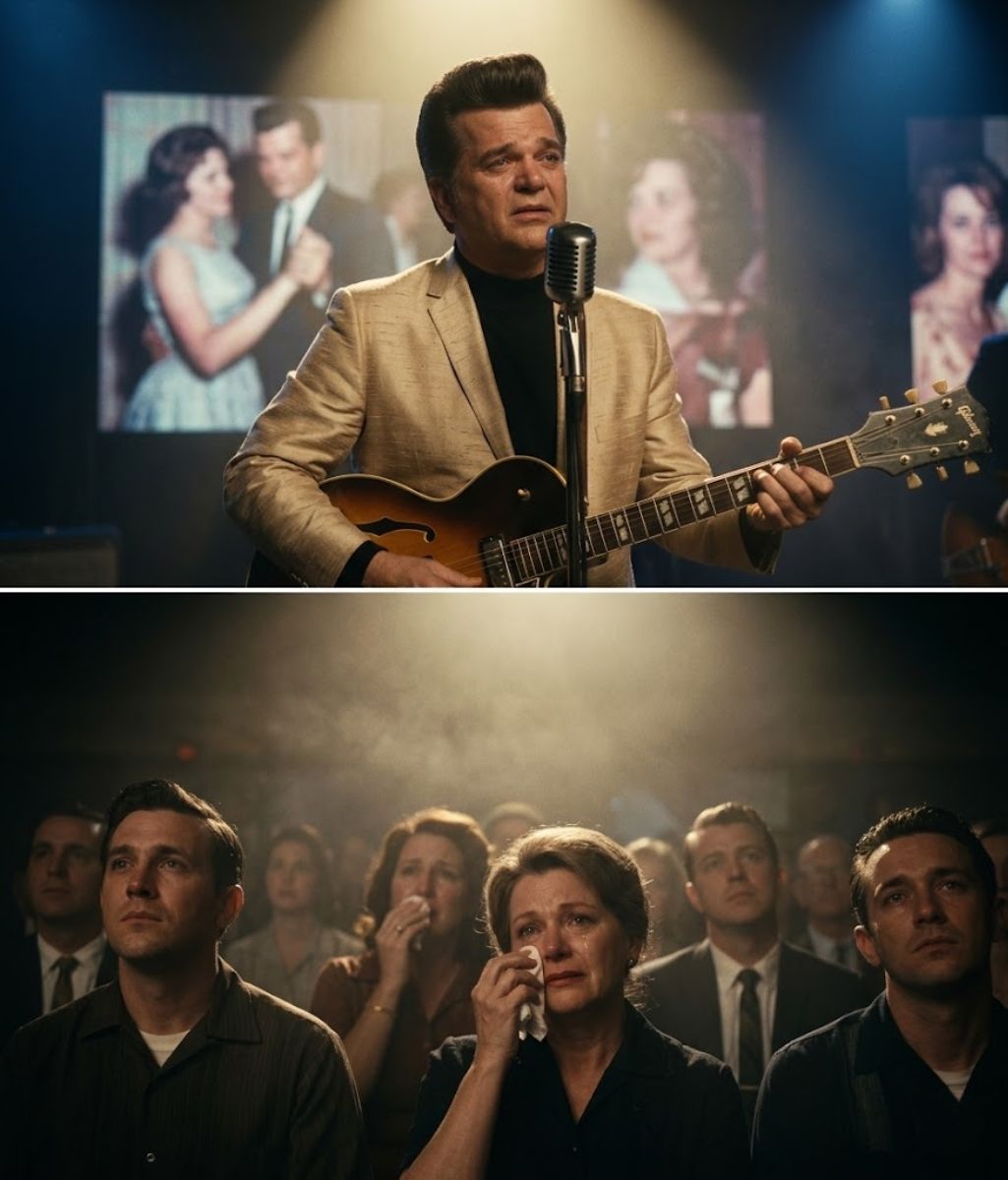 you know WHEN CONWAY TWITTY BROKE HIS OWN PROMISE ON STAGE: What Began As A Familiar Song Slowly Became An Emotional Unraveling Of Heartbreak, Lost Time, And Feelings He Could No Longer Hide From The Crowd    For decades, Conway Twitty built a reputation as one of country music’s most emotionally convincing performers. His voice carried tenderness, longing, heartbreak, passion, and vulnerability with such natural honesty that audiences often felt he was singing directly from personal experience rather than simply performing lyrics written for a stage.  Yet during one unforgettable performance, fans reportedly witnessed something far deeper than ordinary emotional storytelling.  What began as a familiar song slowly transformed into an intensely personal unraveling — a moment where Conway Twitty appeared unable to fully separate the music from the emotions he had spent years quietly carrying within himself.   According to those present, the atmosphere initially felt completely normal.  The audience expected another powerful performance from a legendary artist known for turning romantic ballads into emotional experiences that resonated across generations. Conway Twitty stepped onto the stage with the same calm confidence fans had admired for years. The opening notes of the song began, and the crowd responded warmly, prepared to enjoy yet another memorable moment from one of country music’s most beloved voices.  But as the performance continued, something changed visibly.   Listeners reportedly noticed an unusual emotional weight entering Conway Twitty’s voice. Certain lyrics lingered longer than expected. His expression became more distant, reflective, almost haunted at moments. What had begun as a polished performance slowly started feeling painfully personal.  Fans later described the moment as though the song itself had opened emotional wounds Conway could no longer completely hide.  There was reportedly no dramatic breakdown or theatrical display. In fact, what made the performance so heartbreaking was its restraint. Conway Twitty continued singing professionally, but audiences sensed genuine emotion beginning to surface beneath the surface of the music in ways impossible to ignore.  His voice reportedly carried traces of exhaustion, regret, and unresolved pain.  For longtime admirers, the shift felt deeply unsettling because Conway Twitty had always seemed remarkably composed on stage. He was known for emotional sincerity, but also for control — the ability to deliver heartbreaking songs while still maintaining the calm professionalism audiences expected from a seasoned performer.  That night, however, something appeared different.  Many later believed the performance reflected emotional struggles Conway had quietly carried for years beneath the public image of the romantic country legend. The pressures of fame, constant touring, personal disappointments, emotional loneliness, and the burden of maintaining strength publicly may have finally surfaced through the music itself.  The song reportedly evolved into something almost confessional.  As Conway continued singing, listeners began hearing not just lyrics, but fragments of a man confronting memories, regrets, lost time, and emotions too heavy to conceal any longer. Some audience members later admitted feeling uncomfortable at moments — not because the performance lacked brilliance, but because it suddenly felt so emotionally real and vulnerable.  The line between performer and person seemed to disappear entirely.  For older audiences especially, the moment carried enormous emotional power because it reflected a truth many people eventually understand with age: some feelings never fully disappear no matter how much time passes. Regret, heartbreak, loneliness, missed opportunities, and unresolved emotional wounds often remain quietly present beneath ordinary life, resurfacing unexpectedly through music, memory, or moments of reflection.  Conway Twitty reportedly seemed to experience exactly that during the performance.  Many admirers later revisited recordings and memories of the evening with entirely new understanding. What once sounded like masterful emotional interpretation now felt almost unbearably personal in retrospect. The vulnerability inside his voice no longer seemed purely artistic. It sounded lived.  That realization transformed the performance into something unforgettable.  Fans who witnessed the moment reportedly sat in unusual silence afterward, emotionally affected not simply by the beauty of the song, but by the visible humanity behind it. Conway Twitty was no longer merely the legendary romantic figure audiences adored from afar. He appeared as someone deeply human — carrying pain, memory, emotional exhaustion, and hidden sadness beneath the spotlight while still finding the strength to continue singing.  That contradiction is part of what continues making the story so emotionally powerful today.  There is something profoundly heartbreaking about watching someone spend years comforting millions through music while privately struggling with emotions they themselves may never have fully escaped. Conway Twitty’s songs often gave audiences language for their own heartbreaks, disappointments, and emotional longings. Yet moments like this suggested he may have been navigating many of those same feelings silently within his own life.  And perhaps that is why the performance continues haunting longtime fans.  Because beneath the familiar melody and legendary voice stood something timelessly human: a man who had spent years hiding emotional pain behind beautiful songs finally reaching a moment where the music itself became too emotionally truthful to control completely.  In the end, Conway Twitty did more than sing that night.  For a few unforgettable minutes, he allowed the audience to glimpse the vulnerable heart behind the legend — and many people who witnessed it never heard his music the same way again.  Video Điều hướng bài viết A PERFORMANCE THAT TOUCHED FANS AROUND THE WORLD: Neil Diamond’s Emotional 2026 Return Proved That Even At 85, His Love For Music Remains Unshaken, And His Words On Stage Left Thousands In Tears BEHIND BARRY GIBB’S SMILE WAS A HEART QUIETLY BREAKING: Fans Never Saw The Deep Emotional Pain He Carried Whenever He Shared Tender Moments With His Mother Through The Years Related Post NEWS FROM FIVE MINUTES AGO: Breaking news regarding Joni Lee, daughter of country music legend Conway Twitty. And it is bad news. LASTING REVELATION: Before Her Final Goodbye At 90, Loretta Lynn Quietly Shared A Heartfelt Truth About Conway Twitty That Left Country Music Fans Seeing Their Extraordinary Legacy In A Completely New Light NEWS: Thirty minutes ago, a shocking truth about country music legend Conway Twitty—kept hidden for over four decades—was finally revealed, leaving his fans astounded. Tìm kiếm Tìm kiếm Recent Posts Inspiration from 9/11: Like the entire *The Rising* album, “Lonesome Day” was written to reflect the mood, grief, and loss experienced by the American people following the terrorist attacks of September 11, 2001. A message of resilience: The song captures a mix of emotions, profound loneliness, and even thoughts of revenge (“A little revenge and this too shall pass”). However, its core message remains one of resilience, hope, and the strength to overcome adversity and move forward. NEWS FROM FIVE MINUTES AGO: Breaking news regarding Joni Lee, daughter of country music legend Conway Twitty. And it is bad news. Inspiration: Bruce Springsteen wrote this song immediately after attending a live performance by his idol, Elvis Presley, in Philadelphia on May 28, 1977. Original intent: He composed “Fire” hoping to present it to Elvis Presley for recording; however, although a demo was sent, Elvis passed away in August 1977 before he could hear the song. LASTING REVELATION: Before Her Final Goodbye At 90, Loretta Lynn Quietly Shared A Heartfelt Truth About Conway Twitty That Left Country Music Fans Seeing Their Extraordinary Legacy In A Completely New Light Bruce Springsteen’s 1980 performance of “Cadillac Ranch” in Tempe stands out as one of the most explosive and remarkable moments of *The River Tour*; it was professionally filmed and officially released in 2015. This version is highly acclaimed for its improvised opening, the E Street Band’s superb chemistry, and Clarence Clemons’s saxophone solo. Recent Comments Không có bình luận nào để hiển thị.  You Missed bruce springsteen Inspiration from 9/11: Like the entire *The Rising* album, “Lonesome Day” was written to reflect the mood, grief, and loss experienced by the American people following the terrorist attacks of September 11, 2001. A message of resilience: The song captures a mix of emotions, profound loneliness, and even thoughts of revenge (“A little revenge and this too shall pass”). However, its core message remains one of resilience, hope, and the strength to overcome adversity and move forward. CONWAY TWITTY NEWS FROM FIVE MINUTES AGO: Breaking news regarding Joni Lee, daughter of country music legend Conway Twitty. And it is bad news. bruce springsteen Inspiration: Bruce Springsteen wrote this song immediately after attending a live performance by his idol, Elvis Presley, in Philadelphia on May 28, 1977. Original intent: He composed “Fire” hoping to present it to Elvis Presley for recording; however, although a demo was sent, Elvis passed away in August 1977 before he could hear the song. CONWAY TWITTY LASTING REVELATION: Before Her Final Goodbye At 90, Loretta Lynn Quietly Shared A Heartfelt Truth About Conway Twitty That Left Country Music Fans Seeing Their Extraordinary Legacy In A Completely New Light Oldies But Goodies  Copyright © All rights reserved | BlogData by Themeansar.