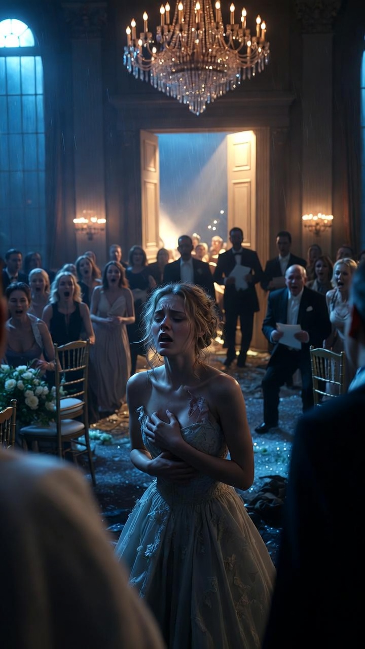 They Tore Her Dress Before Two Hundred Guests, Believing She Was Nobody… Then Her Father Entered With Guards, Documents, and the Power to Ruin Them All