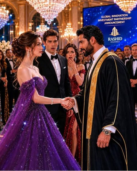 """He Brought His Mistress to the Ball to Humiliate His Fiancée—Then a Billionaire Sheikh Chose Her in Front of Everyone