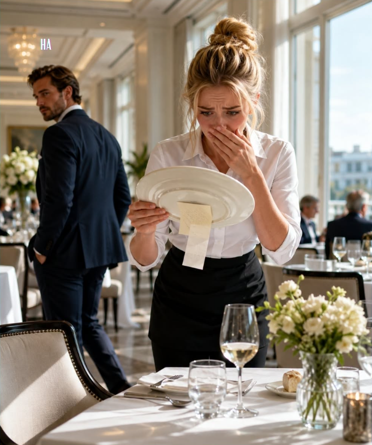 "The Billionaire Left Her Nothing on the Receipt and the Note Under His Plate Changed Her Life Forever