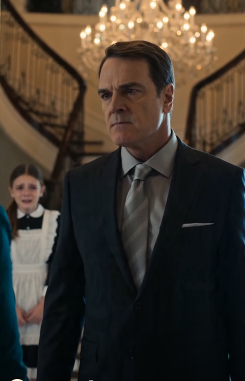 "A billionaire returned home after years away. The first person he found inside his mansion was the wife everyone told him had disappeared. She was on her knees scrubbing the marble floor. The sound of rolling luggage echoed through the silent mansion.