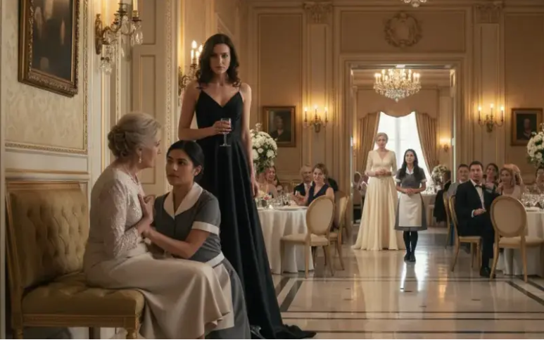 Hotel housekeeper Elena stops to help an elderly woman struggling to breathe in the marble lobby, only to face brutal humiliation from socialite Victoria who demands her immediate firing
