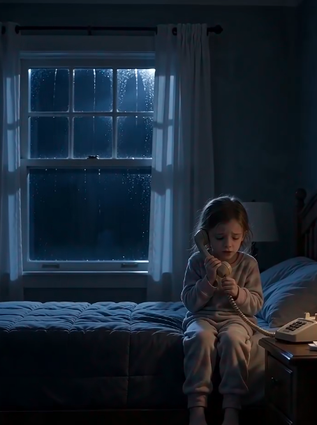A Little Girl Called 911 Crying for Her Father During the Storm — While Neighbors Quietly Assumed He Had Left His Sick Daughter Behind, Unaware He Was Desperately Trying to Make It Home to Her The Small Voice That Reached the Dispatcher “Daddy says sometimes love feels difficult… but I’m really scared.”