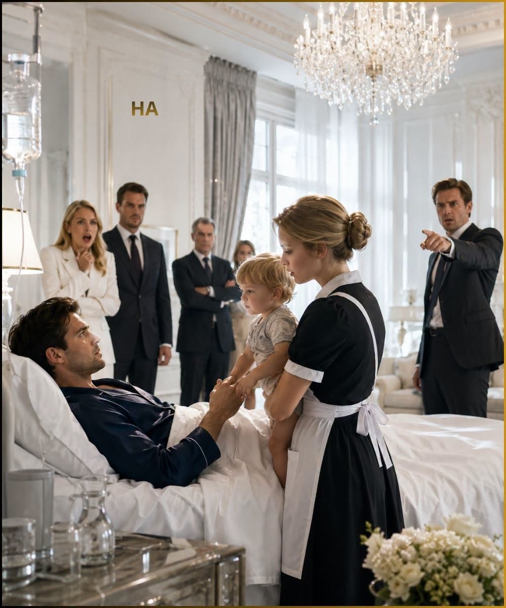 Everyone Mocked the Maid for Claiming the Billionaire's Son—Until He Woke Up and Exposed the Man Who Tried to Kill Him