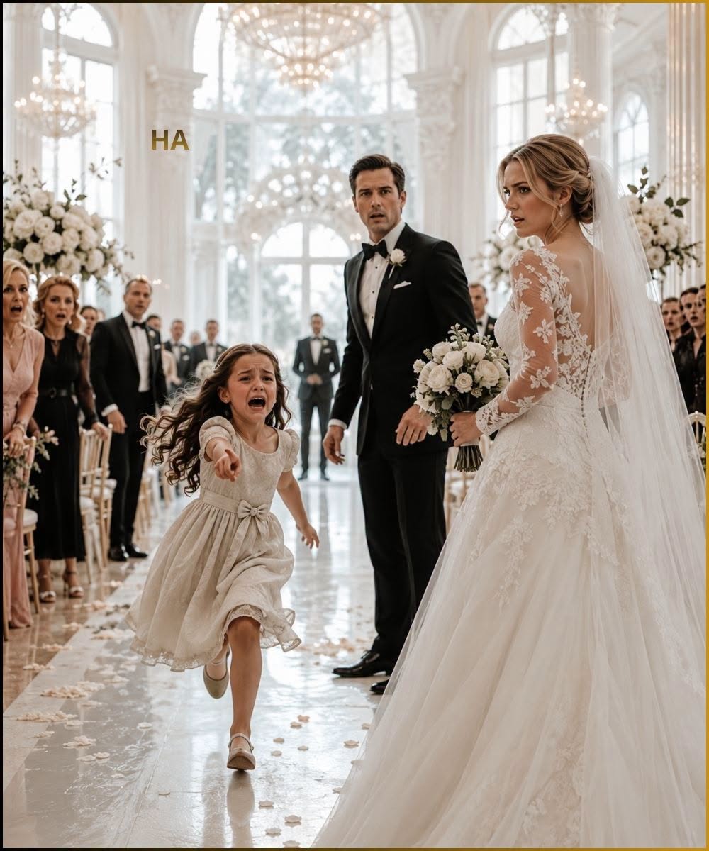 The Billionaire Was Four Minutes From Marrying Her When the Maid’s Little Girl Ran Down the Aisle Crying That the Bride Had Hurt Her Mother