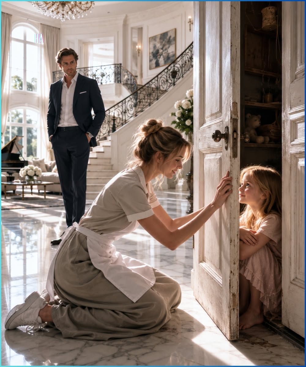 The Millionaire’s Daughter Had Not Smiled in Years Until the New Cleaning Lady Opened the One Door Everyone Feared