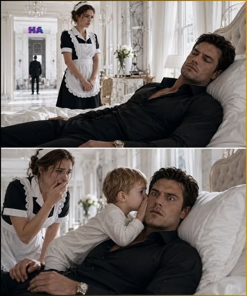 241 "The Mafia Boss Pretended to Sleep Because He Trusted No One... Then a Maid’s Toddler Curled Up on His Chest and Whispered the Name of the Man Destroying Him