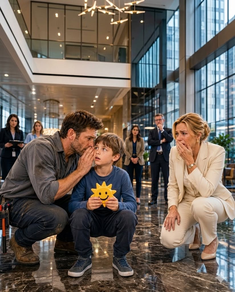 The CEO Offered $750,000 to Calm Her Nonverbal Son—Then the Janitor Sat Down and Whispered One Word
