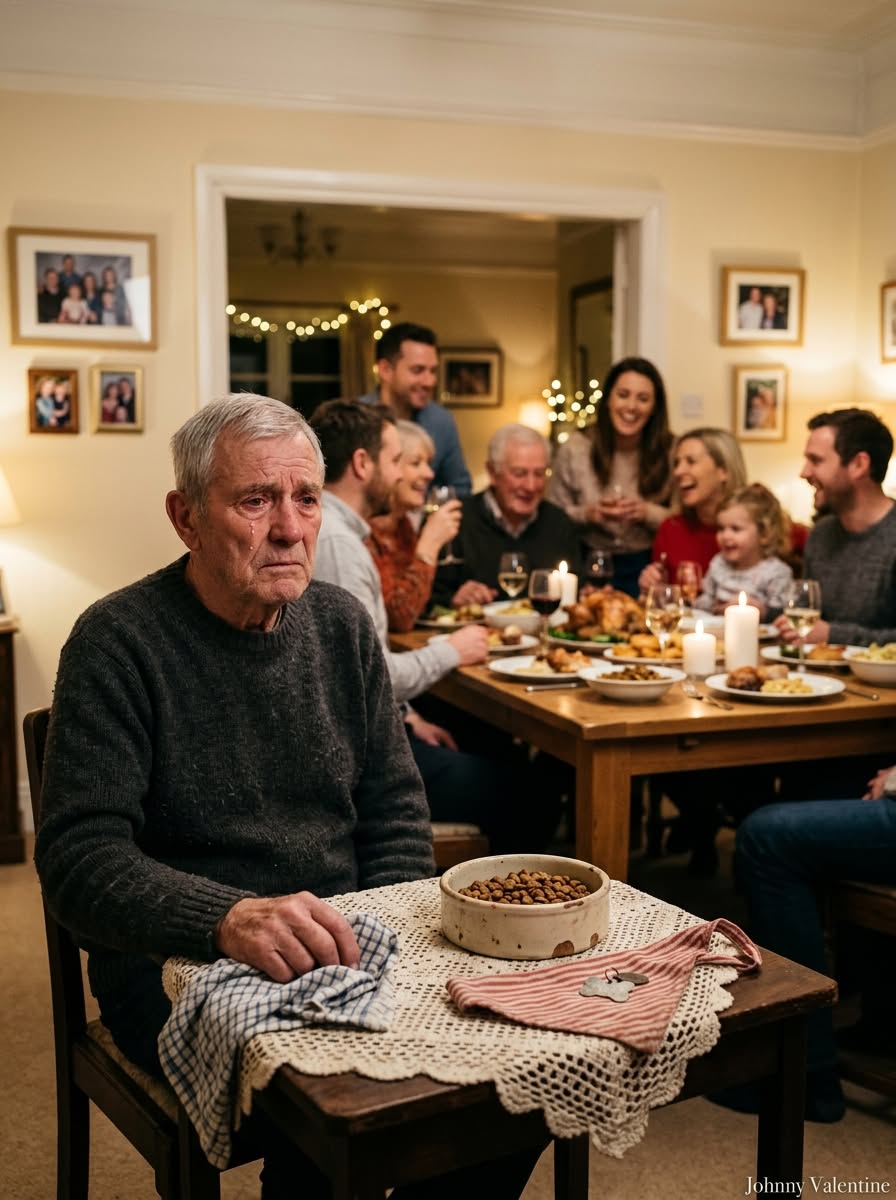 "On my seventieth birthday, my son placed a bowl of dog food in front of me and laughed, “Freeloaders deserve dinner too.” Every person at the table went silent. His girlfriend lifted her phone to record. “For free?” I asked quietly. “Inside the home I paid for?” I did not scream or cry. I went upstairs, opened my computer, and began calculating every dollar they believed I was too old to remember.
