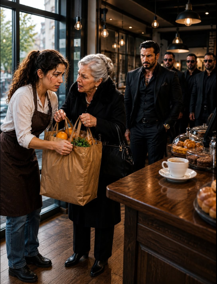Poor Café Girl Helped a Mafia Mother — Next Morning, Four Bodyguards Came For Her
