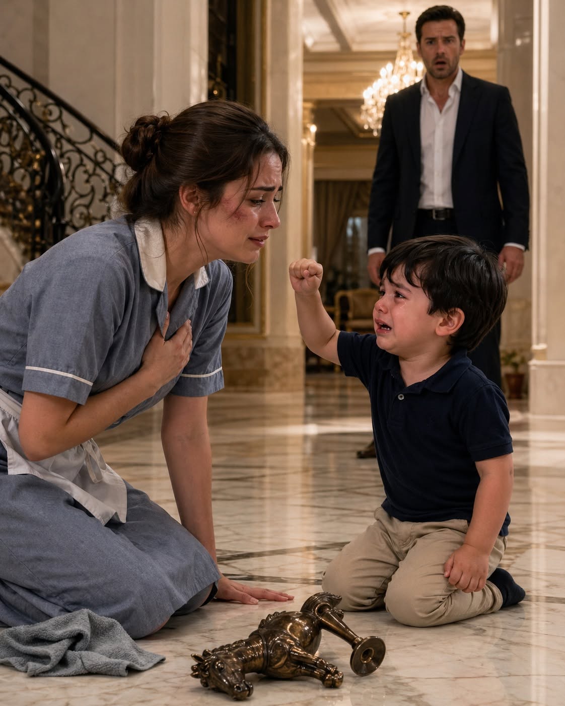 438 "THE CARTEL BOSS’S SON ATTACKED EVERY NANNY WHO CAME NEAR HIM… UNTIL A POOR MAID KNEELED DOWN AND UNCOVERED THE SECRET THAT WAS DESTROYING HIM