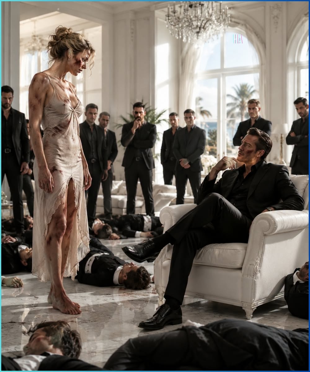 The Mafia Boss Gave Her Three Seconds to Name Who Broke Her Ribs, and Fifteen Men Were Gone Before Sunset