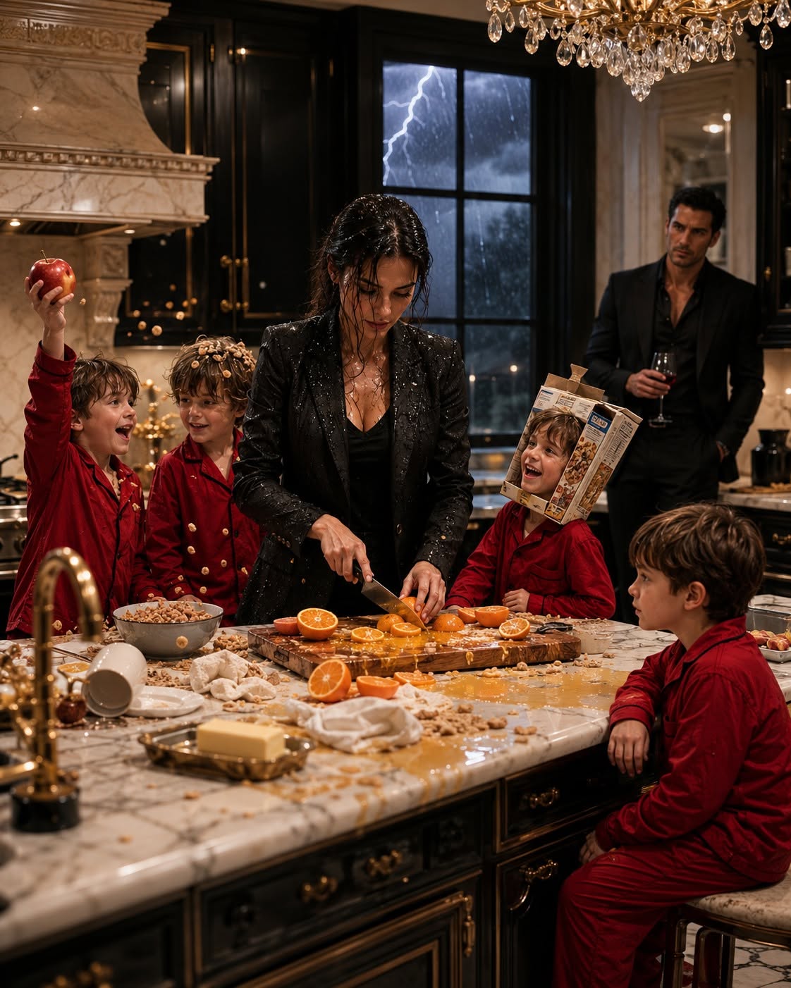 The nanny came flying out of mafia boss Victor Rinaldi’s mansion barefoot, soaked in rain, and sobbing like she had escaped a war zone. “Don’t go in there,” she gasped as she passed me. “Those boys were born into a mafia family, and they know exactly how to destroy anyone who tries to control them.”