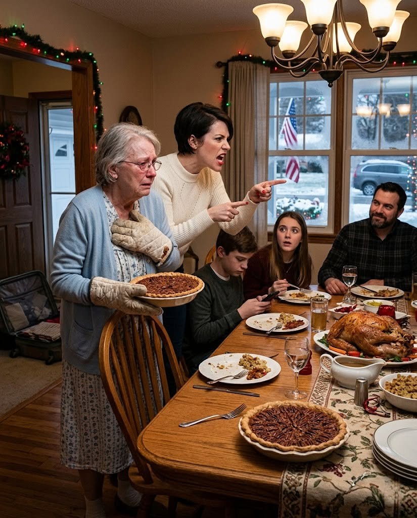 My daughter-in-law shouted right in my face, “Pay rent or get out,” and she chose Christmas dinner to say it. My son just smirked and tossed out, “Let’s see how you survive now.” I didn’t argue. I packed my things, went to my new house, and quietly made a decision that changed everything: I cut off every expense, every bit of help, every dollar they had ever gotten from me.