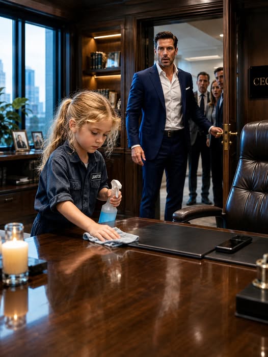 “MY MOM IS SICK, SO I CAME TO CLEAN FOR HER,” THE MAID’S SIX-YEAR-OLD WHISPERED—THEN THE FEARED MAFIA CEO CLAIMED THEM BOTH BEFORE HIS ENEMIES COULD TAKE HER CHILD