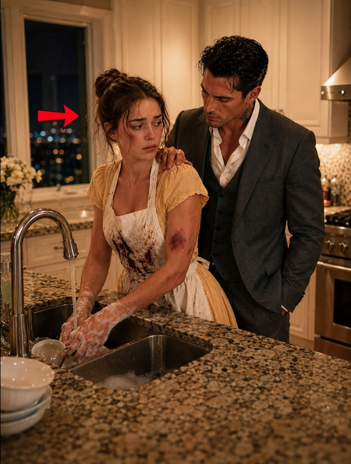“The Maid Was Crying in the Mafia Boss’s Kitchen — He Locked the Door and Asked, ‘Who Hurt You?’”
