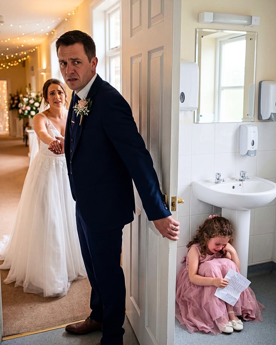 On the day I was meant to marry her, my fiancée locked my daughter inside a bathroom so she wouldn’t “ruin the ceremony