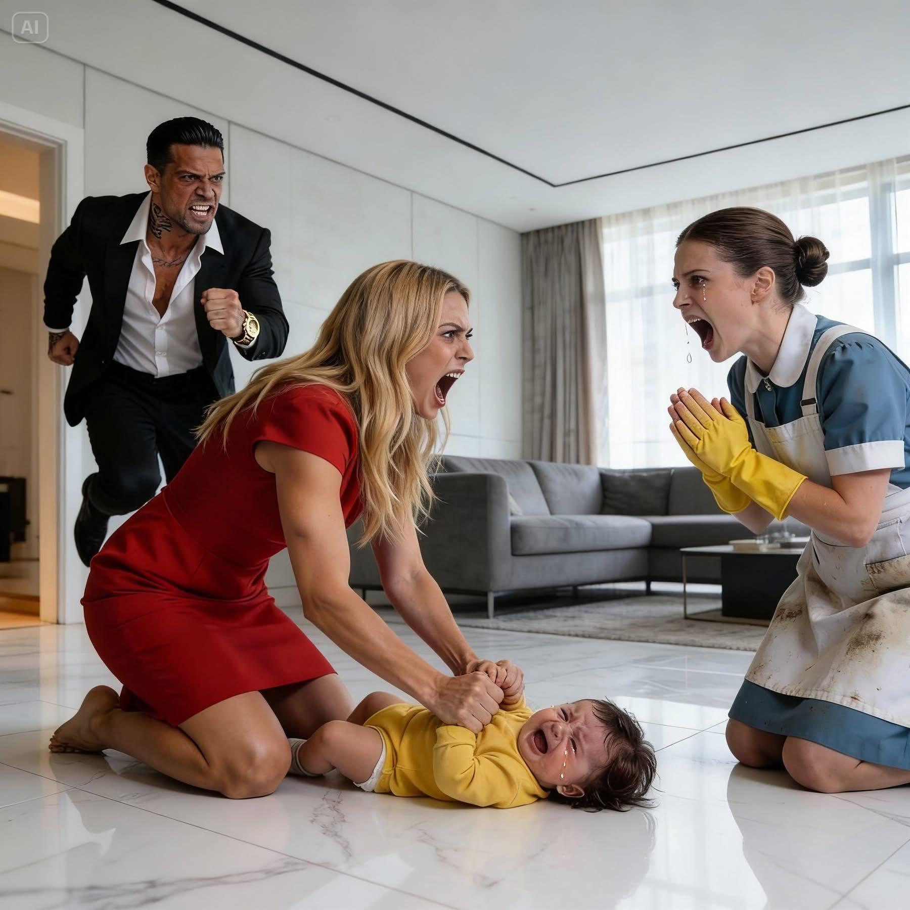 THE MAFIA BOSS WALKED IN EARLY AND FOUND HIS FIANCÉE HURTING HIS BABY—THEN THE NANNY’S TESTIMONY EXPOSED EVERYTHING